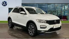 White Used 2021 VW T-Roc Active SUV | £16,687 (Fair price)