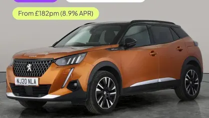 Used Peugeot 2008 GT-line 130 HP (95 kW) 2020 Orange SUV