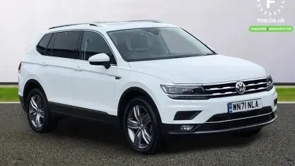 Used VW Tiguan Allspace SEL 150 HP (110 kW) 2021 White SUV