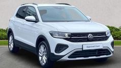 White New 2025 VW T-Cross Match SUV | £21,856 (Fair price)