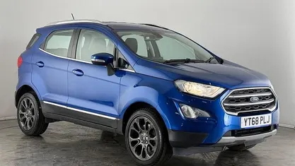 Blue Used 2018 Ford Ecosport Titanium SUV | £11,550 (Fair price)