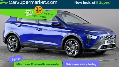 Begagnad Hyundai Bayon SE 101 HK (74 kW) 2023 Blå SUV