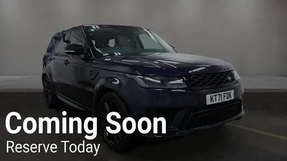 Blue Used 2021 Land Rover Range Rover Sport HSE Dynamic SUV | £41,990 (Fair price)