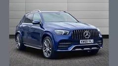 Blue Used 2020 Mercedes GLE400 AMG line SUV | £40,195 (Fair price)