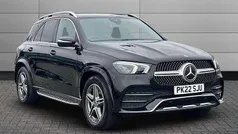 Black Used 2022 Mercedes GLE350e AMG line SUV | £34,972 (Good price)