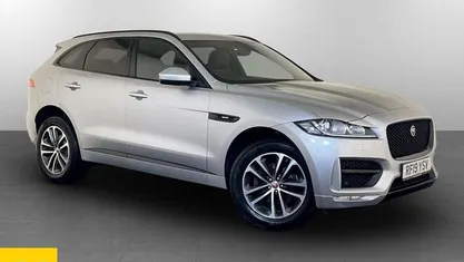Silver Used 2019 Jaguar F-Pace R-Sport SUV | £18,495 (Good price)