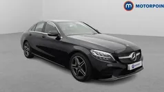 Black Used 2019 Mercedes C220 AMG line Sedan | £19,249 (Fair price)