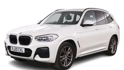 Used BMW X3 M Sport 190 HP (139 kW) 2020 White SUV