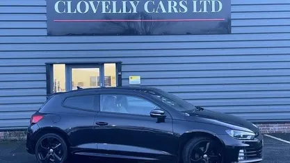 Black Used 2016 VW Scirocco R-line Coupe | £11,799 (Fair price)