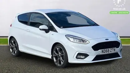 Usado Ford Fiesta ST-Line 101 HP (74 kW) 2018 Branco Citadino
