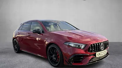 Used Mercedes A45 AMG AMG 421 HP (309 kW) 2022 Red Hatchback
