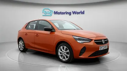 Used Vauxhall Corsa Design Edition 75 HP (55 kW) 2022 Orange Hatchback