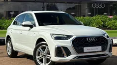 White Used 2024 Audi Q5 S-Line SUV | £34,980 (Good price)