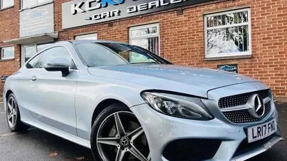 Used Mercedes C220 AMG line 170 HP (125 kW) 2018 Coupe