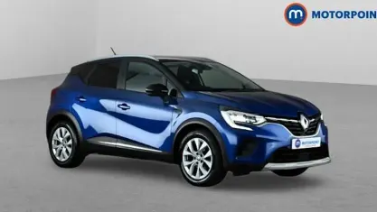 Used Renault Captur Iconic 91 HP (66 kW) 2021 Blue/black SUV