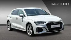 White Used 2023 Audi A3 S-Line Hatchback | £23,000 (Fair price)