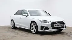 White Used 2024 Audi A4 S-Line Sedan | £27,500 (Fair price)