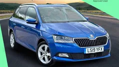 Race blue metallic Used 2019 Skoda Fabia SE L Estate | £13,000 (Fair price)