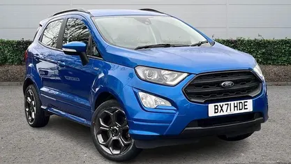 Used Ford Ecosport ST-Line 125 HP (91 kW) 2021 Blue SUV