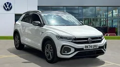 White Used 2024 VW T-Roc R-line SUV | £27,691 (Fair price)