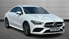 White Used 2019 Mercedes CLA180 AMG line Sedan | £17,995 (Fair price)