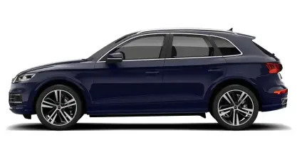 Used Audi Q5 S-line plus 245 HP (180 kW) 2015 Blue SUV