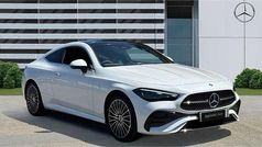 White Used 2025 Mercedes CLE300 AMG Line Premium Plus Coupe | £53,204 (Fair price)