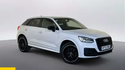 Used Audi Q2 Black Edition 150 HP (110 kW) 2020 White SUV