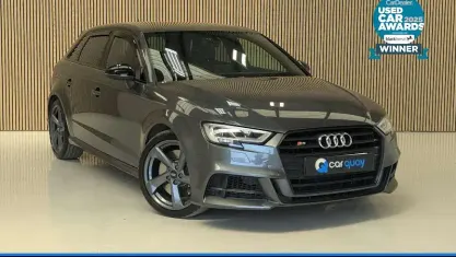Used Audi S3 Sportback Black Edition 310 HP (228 kW) 2018 Grey Hatchback