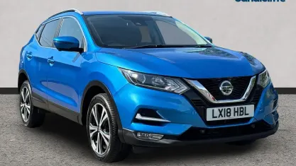 Used Nissan Qashqai N-Connecta 130 HP (95 kW) 2017 Blue SUV
