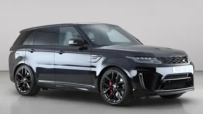 Used Land Rover Range Rover Sport SVR 575 HP (422 kW) 2021 Black SUV
