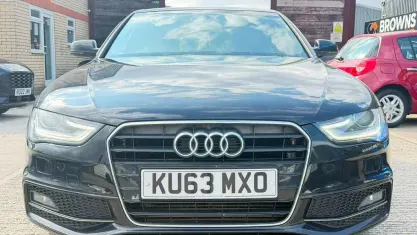 Used Audi A4 S-Line 150 HP (110 kW) 2013 Black Sedan