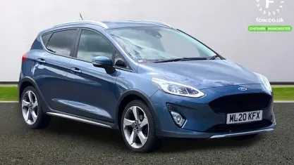Used Ford Fiesta Active 101 HP (74 kW) 2019 Blue Hatchback