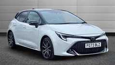 Ash grey with black roof Used 2023 Toyota Corolla Sport Hatchback | £23,981 (Fair price)