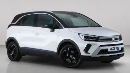 Used Vauxhall Crossland SRi 110 HP (80 kW) 2021 White SUV