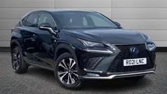 Graphite black Used 2021 Lexus NX300h Sport Line SUV | £26,650 (Fair price)