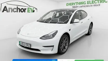 Used Tesla Model 3 Long Range AWD 258 kW (351 HP) 2022 White Sedan
