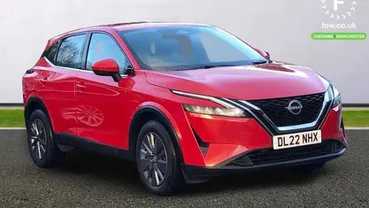 Red Used 2022 Nissan Qashqai Visia SUV | £12,399 (Good price)