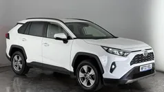 White Used 2022 Toyota RAV4 Hybrid SUV | £24,350 (Super price)