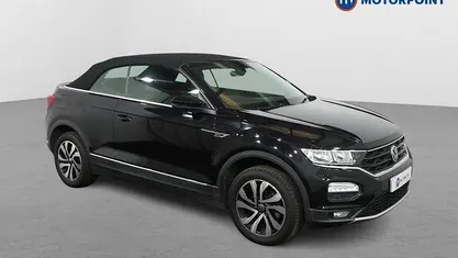 Black Used 2021 VW T-Roc Cabriolet Active Cabriolet | £17,799 (Good price)
