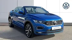 Blue Used 2021 VW T-Roc Cabriolet R-line Cabriolet | £24,239 (Fair price)