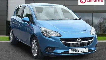 Used Vauxhall Corsa S 101 HP (74 kW) 2018 Blue Hatchback