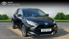 Eclipse black Used 2021 Toyota Yaris Hybrid Hatchback | £14,290 (Good price)