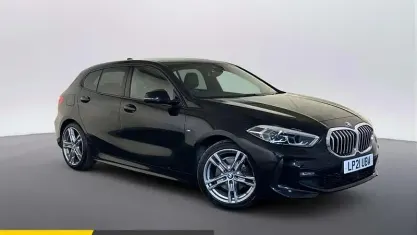 Used BMW 118 M Sport 136 HP (100 kW) 2021 Black Hatchback