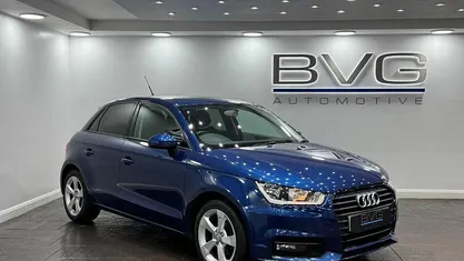 Used Audi A1 Sportback Sport 125 HP (91 kW) 2017 Blue Hatchback