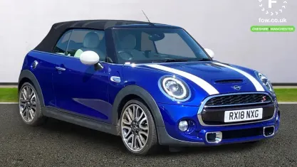 Used Mini Cooper S Cabriolet 192 HP (141 kW) 2018 Blue Cabriolet