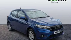 Blue Used 2021 Dacia Sandero Comfort Hatchback | £9,626 (Fair price)