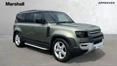 Green Used 2021 Land Rover Defender HSE SUV | £49,443 (Fair price)