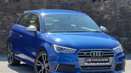 Used Audi S1 231 HP (169 kW) 2016 Blue Hatchback