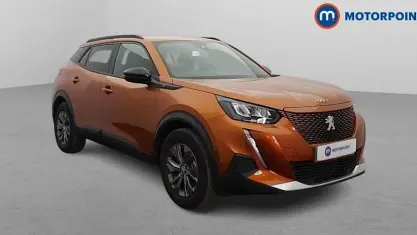 Used Peugeot e-2008 Active+ 100 kW (136 HP) 2023 Orange SUV